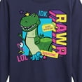 thumbnail image 3 of Toy Story 4 - Rex Graphic - Toddler & Youth Long Sleeve Graphic T-Shirt, 3 of 5
