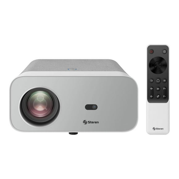 Proyector multimedia Full HD de 11 000 lm (300 ANSI lm) con función espejo, Bluetooth*, ajuste autom gris Grande