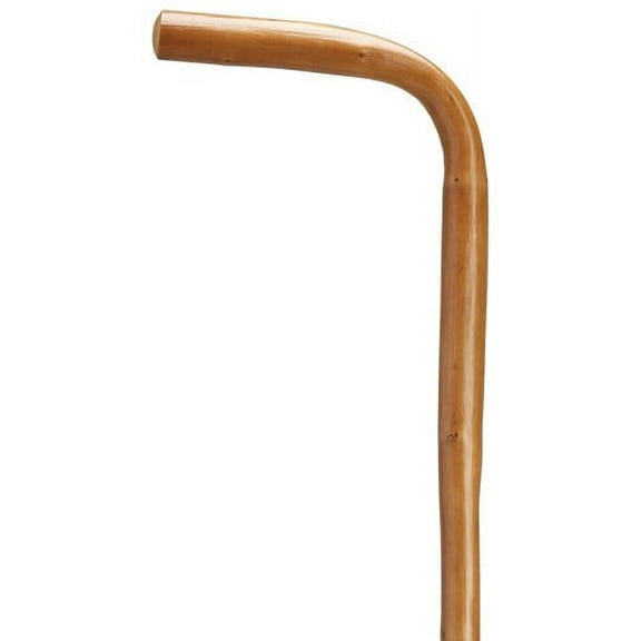 Walking Cane Men Opera Shape Handle Natural English Chestnut Finish Wood Cane
