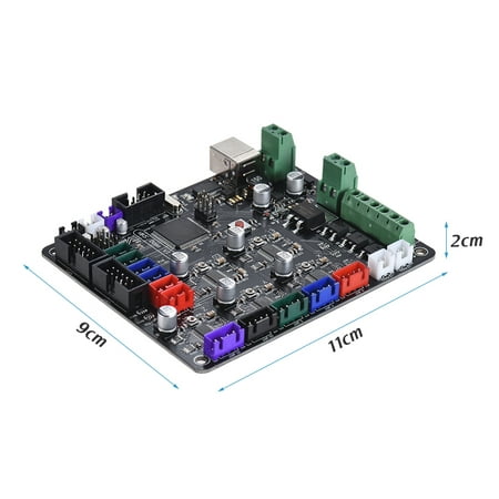 3D Printer Integrated Motherboard MKS Base V1.5 Control Board Compatible with Mega 2560 Ramps1.4 for Reprap Mendel