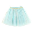 thumbnail image 2 of MHFRRA Tutu Girls Glitter Star Sequin Tutu Skirt for Carnival Party Performance Dance Recital Ballet Fairy Dress Up Play 5-6 Years, 2 of 5