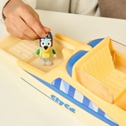 Bluey CityCat Playset with Extendable Pool, Includes Exclusive Bluey Figure With Color-Change Rashie, Ages 3+
