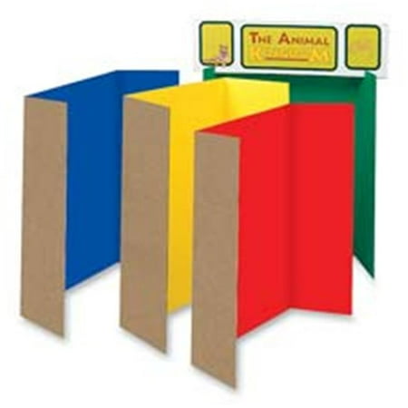 Single Walled Presentation Board Pacon Corporation PAC3765 Single Walled Presentation Board- 48in.x36in.- 24-ST- Assorted ()
