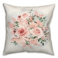 thumbnail image 2 of Creative Products Pink Bouquet 18x18 Spun Poly Pillow, 2 of 3