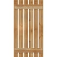 thumbnail image 5 of 22 3/4"W x 44"H TimberCraft Six 3 3/8" Boards Spaced Board-n-Batten Shutters, Rough Sawn Western Red Cedar (Per Pair), 5 of 13