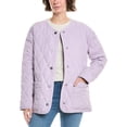 thumbnail image 3 of Jane Post womens  Diamond Quilted Reversible Jacket, m, Brown, 3 of 4