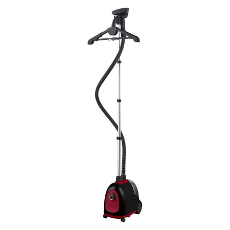 Steam and Go - Professional garment steamer for in home use with accessories included! SAG-12 Red