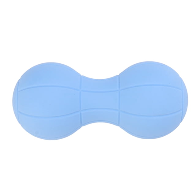 Pelota de masaje de cacahuete, pelota de movilidad para masaje, fisioterapia, silicona, relajación muscular, pelota de lacrosse doble