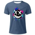 thumbnail image 4 of Xysaqa Mens Summer Funny Graphic Tee Men's Shirt Short Sleeve Novelty Graphic Shirts for Men & Teens Cool Printed Athletic Tee Shirt 3X 4X 5X （Available In Big & Tall), 4 of 4