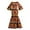 CL5, variant on African Women 3/4sleeve Dresses Ankara Print High Slip Elegant Plus Size Dashiki Outfits Party Wedding Maxi Dresses WYL129