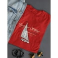 thumbnail image 3 of Extreme Sailing. Shaped T-Shirt Women -Image by Shutterstock, Female Small, 3 of 4