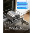 thumbnail image 4 of Stainless Steel Cool Mist Humidifier, 4L/1Gal Easy Clean, Dishwasher Safe, Quiet Humidifier for Bedroom, Baby Nursery, Rooms, up to 500 Sq ft, 4 of 8