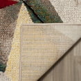 thumbnail image 4 of SAFAVIEH Porcello Karenza Abstract Prism Area Rug, Light Grey/Orange, 4' x 6', 4 of 5