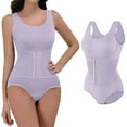 thumbnail image 2 of iHPH7 Shapewear Bodysuits for Women, Bodysuits for Women Tummy Control, Compression Bodysuit Women, Shapewear for Women, Purple L, 2 of 9