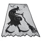 thumbnail image 5 of Cortinas de ventana negras cortinas ligeras que bloquean la ventana paneles decorativos de gasa para ventana de Halloween cortina de encaje transpirable con patrón de bruja de ANGGREK Otros, 5 of 8