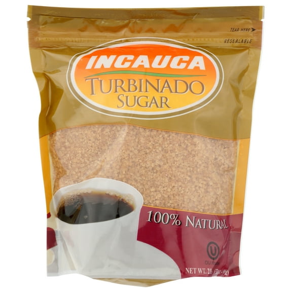 Pack of 12, Incauca 100% Natural Turbinado Sugar, 32 oz