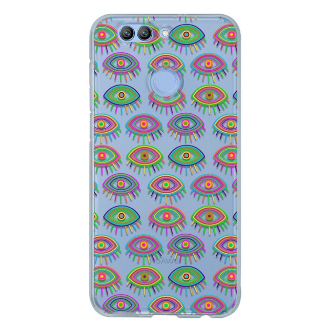 Funda para Huawei P10 selfie InstaCase Protector Antigolpes Ojo Turco de Colores