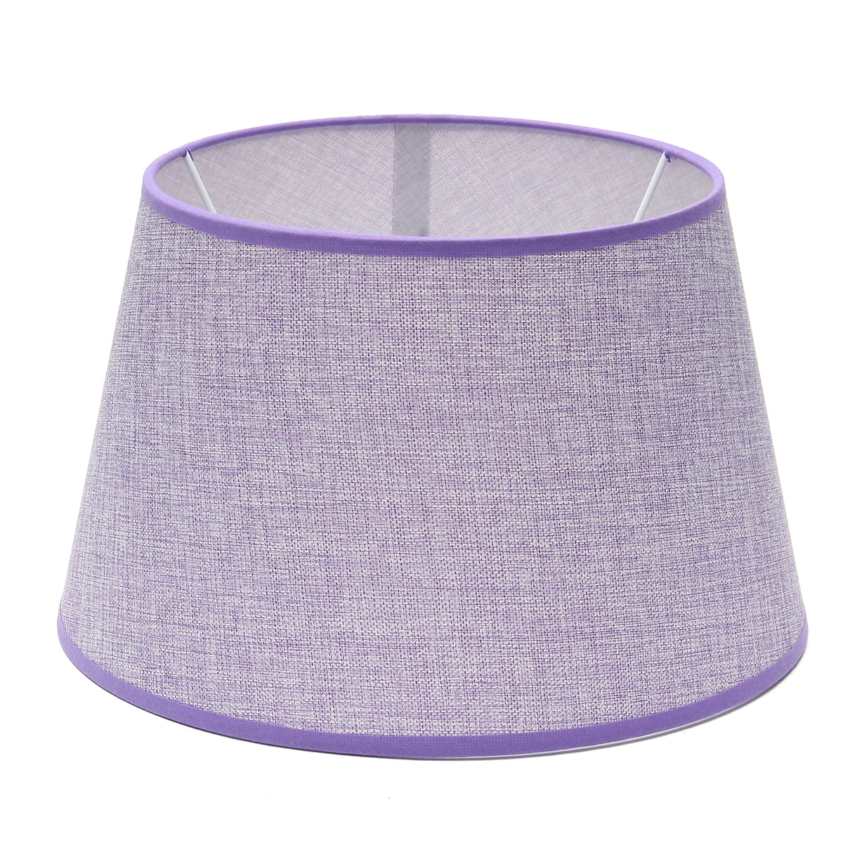 Lamp Shade Cotton Textured Fabric PVC Linen Shade Desk Ceiling 10.43