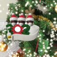 thumbnail image 4 of Decoración de Fiesta Navideña 2020 Adorno de Árbol de Navidad Adorno Familiar Personalizado Especial F, 4 of 5