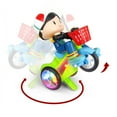 thumbnail image 3 of unbranded Motorcycle Toys Tricycle Toy For Boys In Multiple Colors With Standing Spin Function 18x7x7in 1Pack, 3 of 8