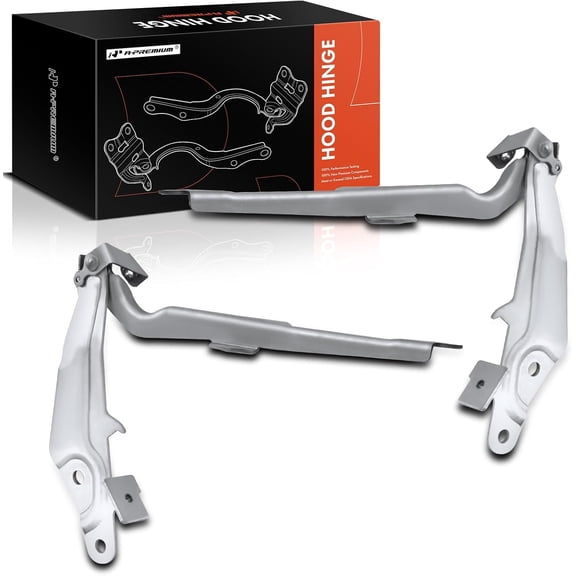 A-Premium Front Driver and Passenger Hood Hinges Compatible with Ford Mustang 2015 2016 2017, Front Left and Right Side, 2-PC Set, Replace# FR3Z16796C, FR3Z16797C
