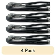 (4 pack) EverStart 6 Gauge Top Post Battery Cable, Single Auxillary Lead