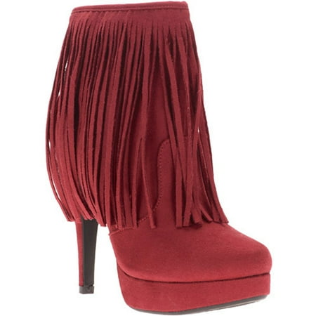 Passports - Ansley Plaform Fringe Ankle