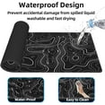 thumbnail image 3 of Topographic Map Gaming Mouse Pad for Desk,Desk Mat with 3mm Non-Slip Base,Large Mouse Pad Gaming Mousepad,Waterproof Mouse Mat Desk Pad with Seamed Edges,31.5x11.8In Mousepad for Gaming,Office,Home, 3 of 6