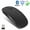 Black, variant on Bluetooth Mouse Mice for iPad MacBook Pro Air 2.4GHz Wireless Mouse for PC Laptop Tablets (Black)