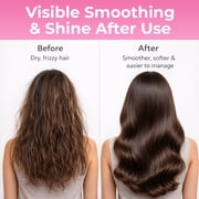 SAISZE Collagen Hair Mask, Deep Conditioning Hair Mask for Dry Damaged Hair, Hydrating Repair Hair Treatment with Argan Oil for Frizzy & Dry Hair, 8.45oz (250ml)