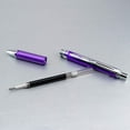 thumbnail image 6 of Pentel EnerGel Alloy Retractable Liquid Gel Pen .7mm 1/Pkg-Violet Barrel W/Black Ink, 6 of 7