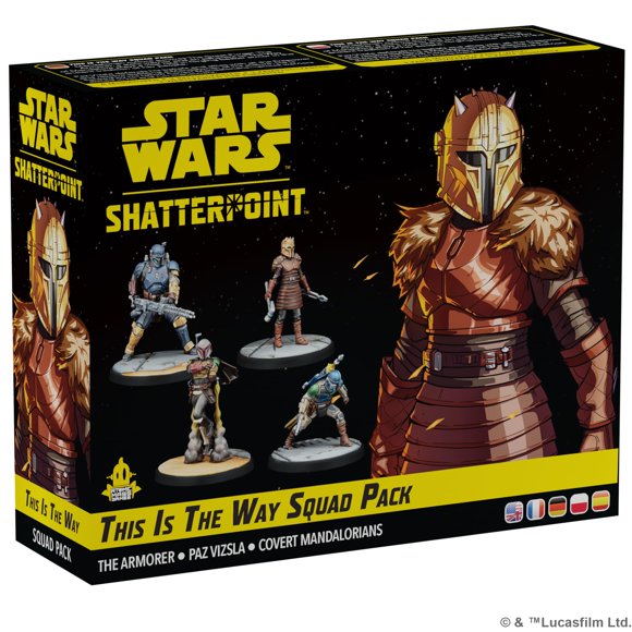 Juego de miniaturas de mesa Atomic Mass Star Wars Shatterpoint