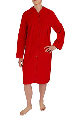 IZZY TOBY Women Zipper Robe with Pockets Long Sleeve Robes for Winter Warm Bathrobe 