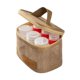 thumbnail image 3 of 6 botellas de condimentos para acampar con bolsa de almacenamiento, tarros de especias transparentes portátiles, contenedores de especias para Picnic, Caqui, 3 of 8