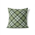 thumbnail image 2 of Anthony Plaid Green Throw Pillow, 2 of 4