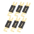 thumbnail image 1 of 6uds 275A Dorado Tono ANL Fusible Universal para Coche Vehículo Camión Audio, 1 of 1