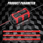 Battery Maintainer Charger,1.5A 6V/12V Auto Trickle Battery Charger, Automatic Tender Maintainer for Car Truck Motorcycle Boat Marine