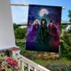 thumbnail image 5 of Abracadabra-bandera de jardín temática. Regalo perfecto para fans, amigos y familiares, ideal para actividades al aire libre y decoración de fiestas.28CM*45CM, 5 of 5