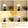 thumbnail image 2 of Bombillas GOZIG, 16 unidades, LED A19, 14 W, 1500 LM, 3000 K, regulables, 2 of 7