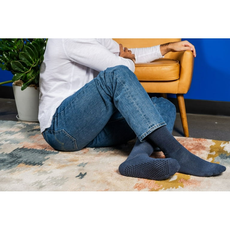 Doctor s Choice Gripper Socks Non slip Diabetic Full Cushioned