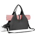 thumbnail image 2 of Yoga Mat Gym Bag For Women's Independent Shoe Compartment Handbags Travel Fitness Tote Bag Large Capacity Swimming Shoulder Bag, 2 of 12