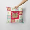 thumbnail image 2 of Carolines Treasures CK5159PW1414 Scottish Straight Cat Love Fabric Decorative Pillow  14Hx14W multicolor, 2 of 4