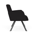 thumbnail image 2 of Willow Lounge Lobby Reception Waiting Bariatric Chair / Charcoal Steel / Black, 2 of 5