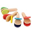 thumbnail image 1 of HONMEET Wood Clapping Toy Finger Castanet for Intellectual Development 1Pack, 1 of 8