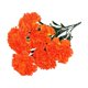 thumbnail image 2 of Flores con claveles artificiales decoración para el hogar decoración de escritorio - Ramo de simulación de plástico multicolor, arreglo floral artificial regalos navideños, 2 of 6