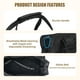 thumbnail image 4 of TSYKHAIA Portabebés para Perros: Bolso de Mano Portátil para Mascotas con Bolsillos y Correa de Seguridad, Bolso Transpirable para Cachorros de Gatos Pequeños y Medianos, 4 of 8