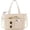 Brown Checkered, variant on Corduroy Tote Bag for Women, 21L Work Tote with 15.6" Laptop Sleeve, 12 Pockets & Cup Holder for Travel