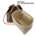 thumbnail image 2 of Bolsas tipo cubo, forro interior para bolso, inserto de papel para moldear, organizador de bolsas apto para Monogramm Sac Noe Grande Noe BB Petit Nm Nano Tote, 2 of 5