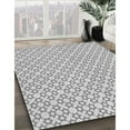 thumbnail image 2 of Ahgly Company Indoor Round Patterned Platinum Gray Area Rugs, 7' Round, 2 of 6