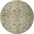 thumbnail image 1 of Ahgly Company Machine Washable Indoor Round Traditional Khaki Green Area Rugs, 3' Round, 1 of 7